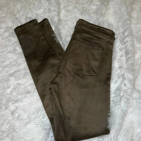 Kut from the Kloth Mia Toothpick Skinny Pants Size 6 Taupe Bottoms - Picture 1 of 6